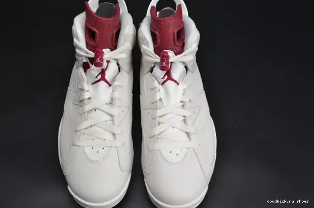 Rep Jordan Air 6 Maroon white Retro 384664-116 0528